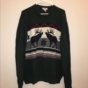 Dockers Men’s Green Knit Sweater